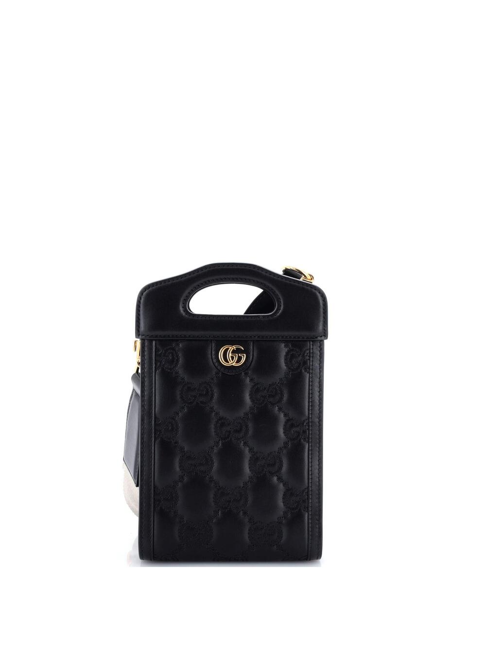Gucci Top Handle Crossbody Bag Gg #370087G10B